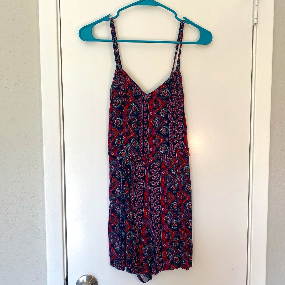 Hollister Boho V-Neck Sleeveless Romper